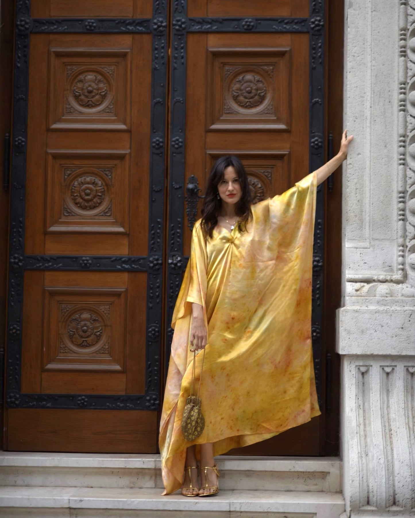 Athena Silk Kaftan ~ PRE ORDER