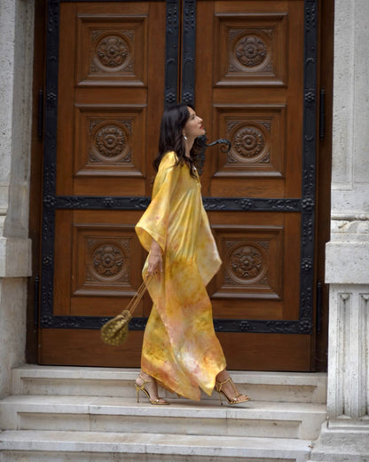 Athena Silk Kaftan ~ PRE ORDER