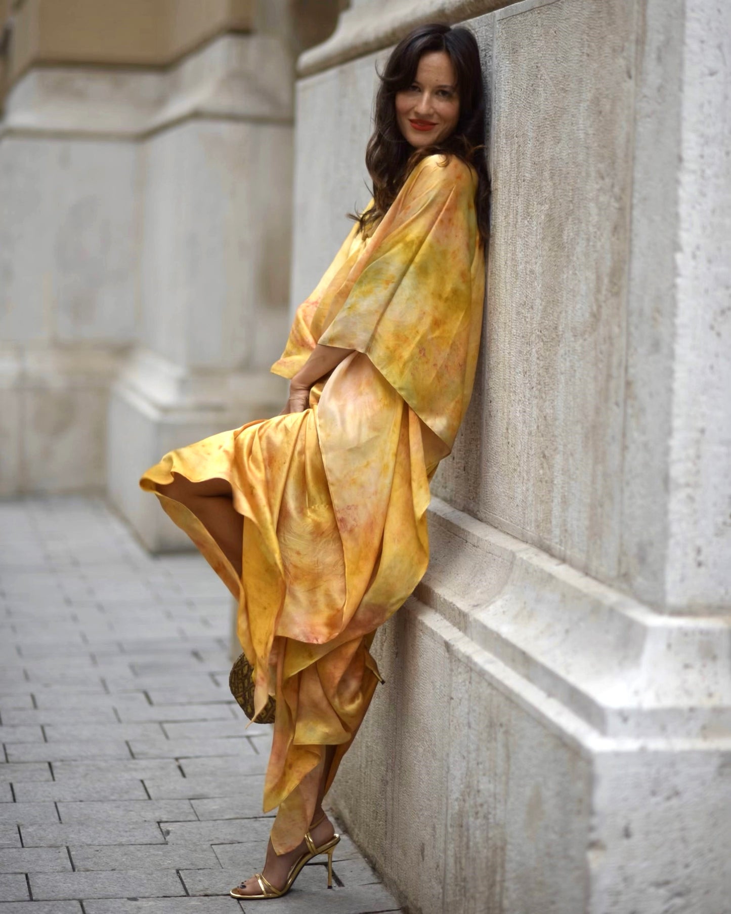 Athena Silk Kaftan ~ PRE ORDER