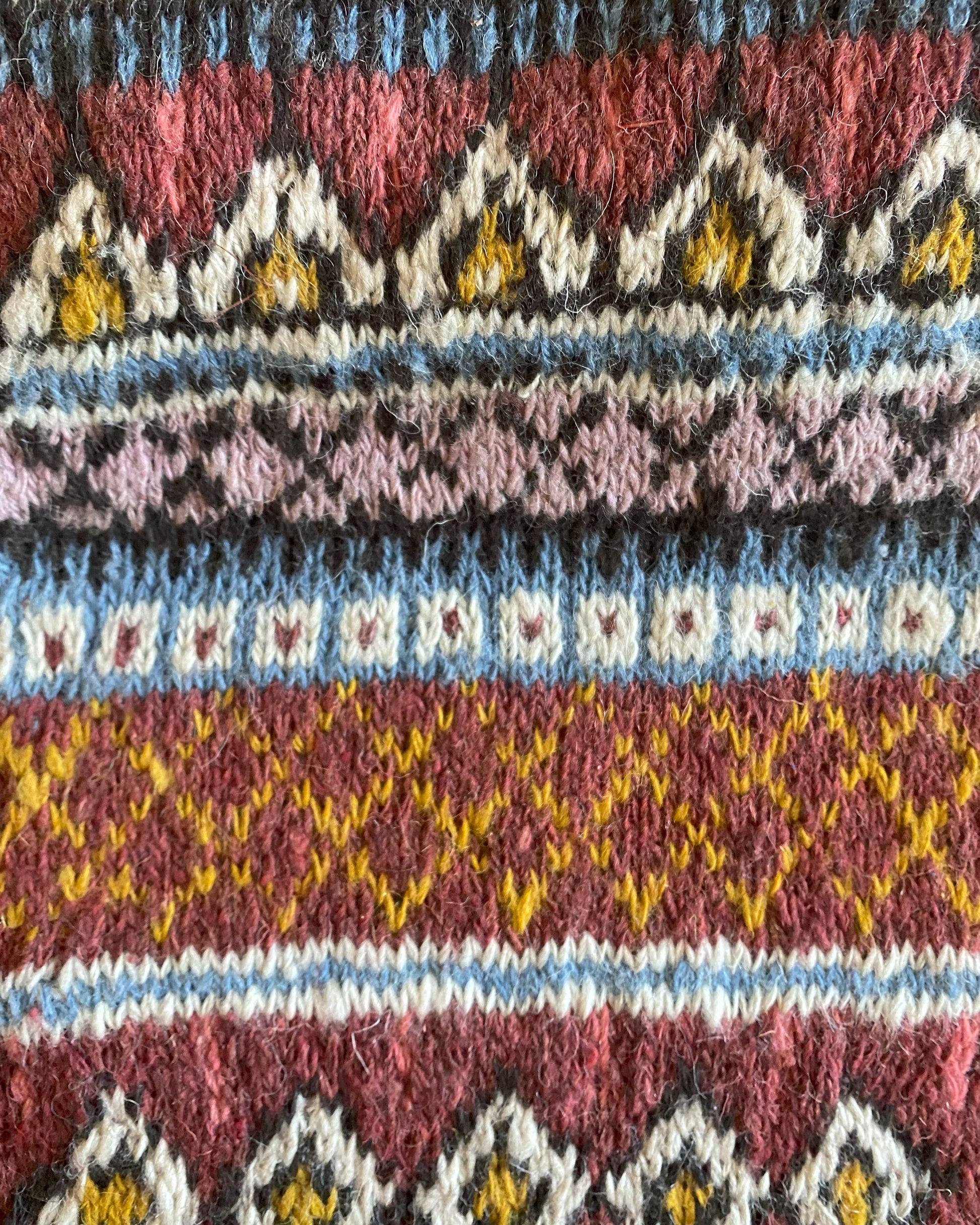 Scarf Hand-knit Woolen