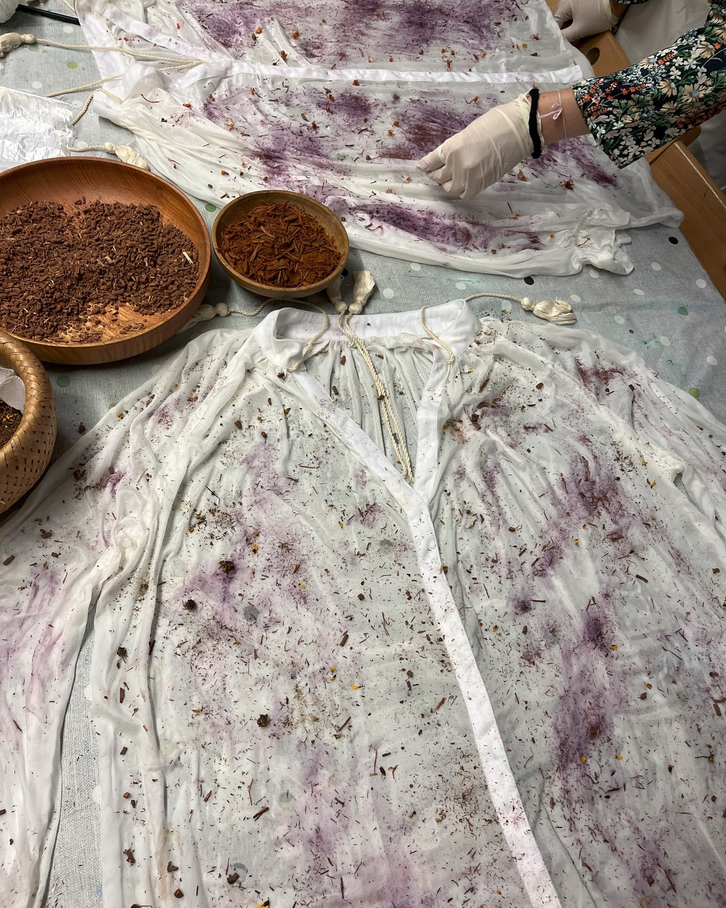 28th September ~ Flora & Silk: A Natural Dyeing Workshop Crafting Your Own Kafi Folk Signature Blouse