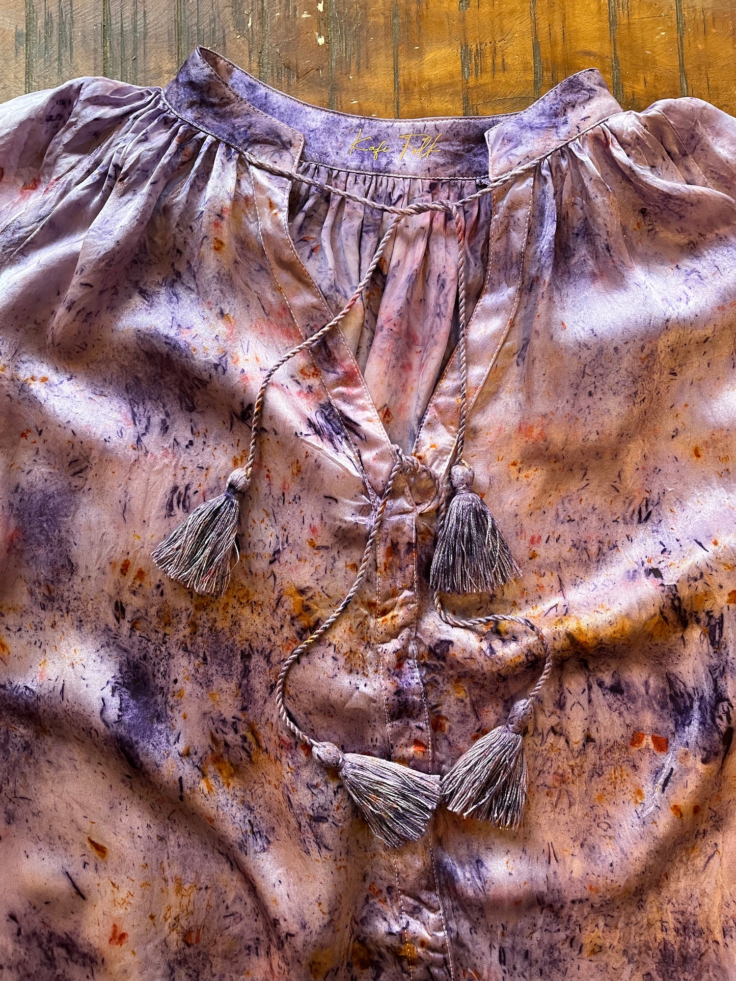 28th September ~ Flora & Silk: A Natural Dyeing Workshop Crafting Your Own Kafi Folk Signature Blouse