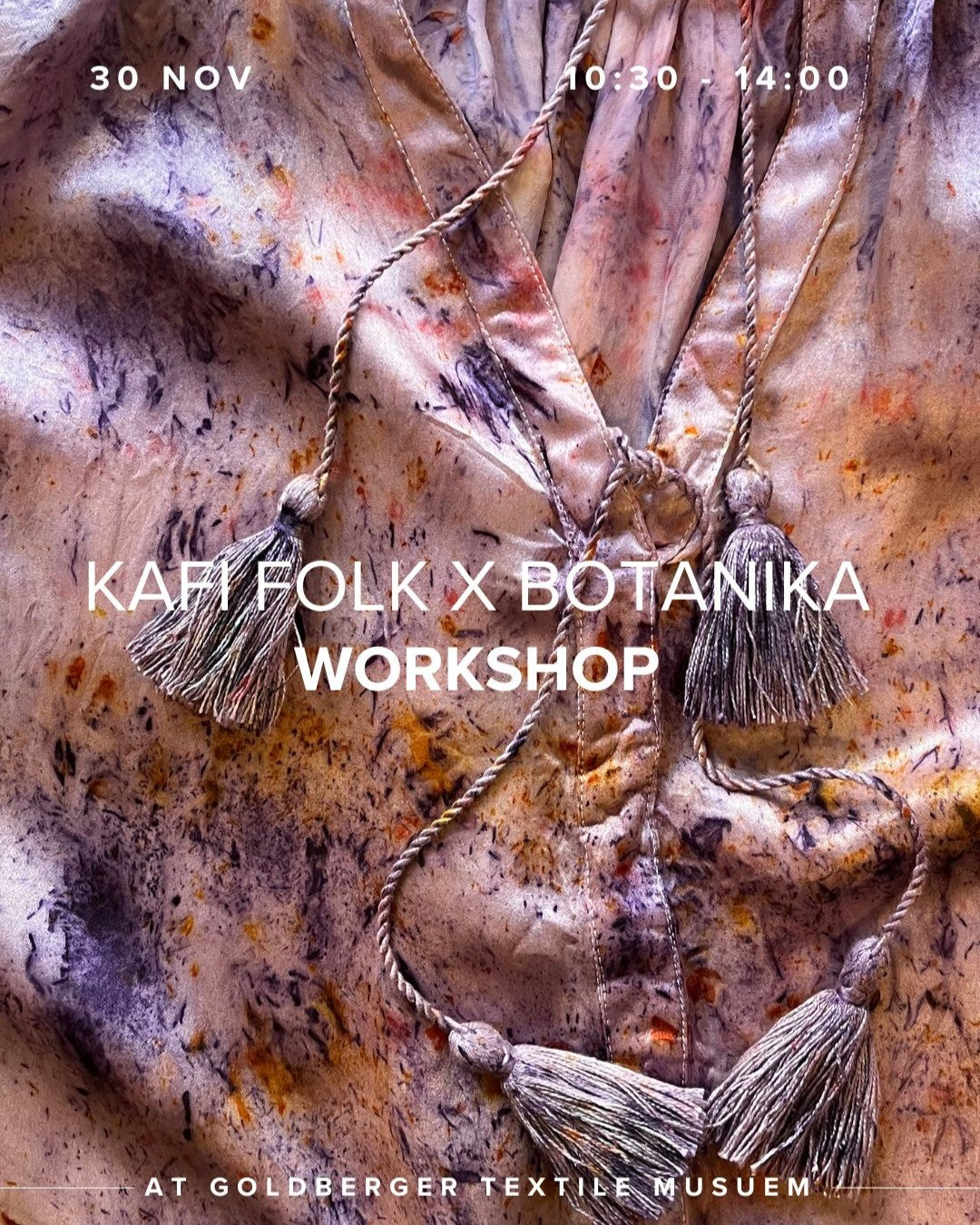 30th November  ~ Flora & Silk: A Natural Dyeing Workshop Crafting Your Own Kafi Folk Signature Blouse